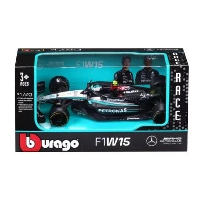 Bburago Състезателен автомобил на Bburago F1 - Mercedes-AMG Petron, 1: 43
