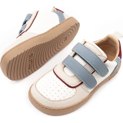 Muris Petra Junior Ruby Red celoročné nízke barefoot topánky