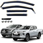  Комплект от 4бр. ветробрани за MITSUBISHI L200 V 4DOORS / Triton V 2015 - 2023 г