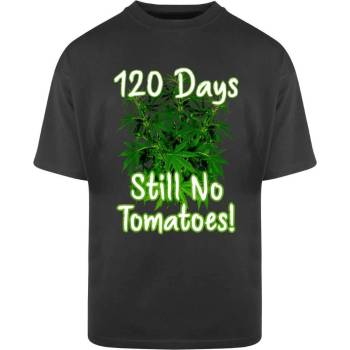 Hoodstyle Тениска Oversize 120 Days Still No Tomatoes0402-1 - Черен, размер Черен