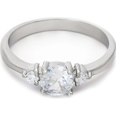 Bruno Zásnubní prsten s kamínky S4389