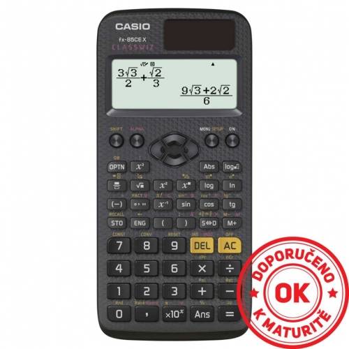 Casio FX 85 od 459 K Heureka.cz