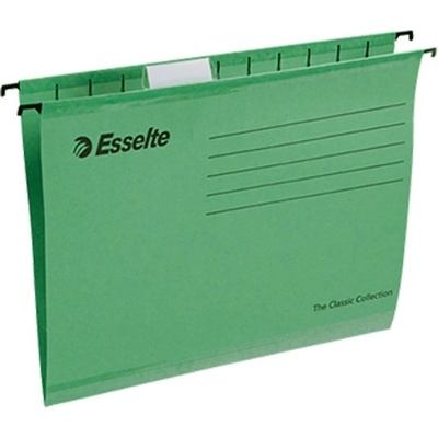 Esselte Папка ESSELTE Classic A/4 картон рециклиран зелен 25 броя 90318 (90318)