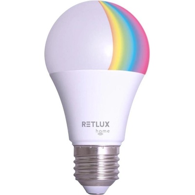Retlux LED RGBW Stmievateľná žiarovka A60 E27/9W/230V 2700-6500K Wi-Fi Tuya FT1067