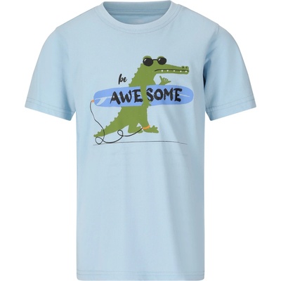 ZIG ZAG Детска тениска ZIG ZAG Kid's Tommi S/S T-Shirt - Cerulean - размер 92 (EU) (704-5901-0211)