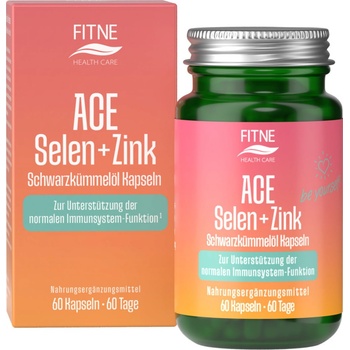 FITNE Health Care Ace + селен + цинк и масло от черен кимион - 60 капсули
