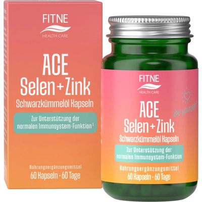 FITNE Health Care Ace + селен + цинк и масло от черен кимион - 60 капсули