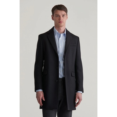 Gant CLASSIC WOOL COAT čierna