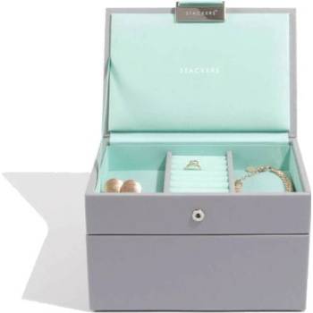 Stackers šperkovnice Grey Mint Mini tyrkysová 73664
