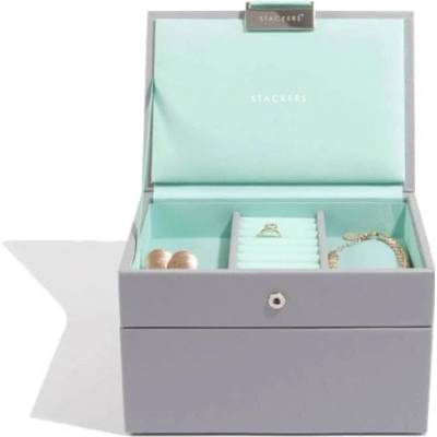 Stackers šperkovnice Grey Mint Mini tyrkysová 73664