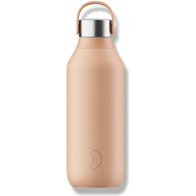 Chilly's Bottles Termoláhev broskvově oranžová edice Series2 500 ml