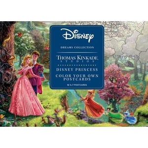 Disney Dreams Collection Thomas Kinkade Studios Disney Princess Color Your Own P | Thomas Kinkade (ISBN: 9781524855642)