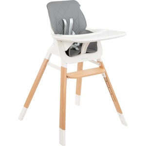 KikkaBoo Стол за хранене 2 в 1 KikkaBoo - Modo, Grey (31004010120)
