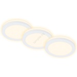 Briloner 7055-036 - К-кт 3x LED Лампа за вграждане в баня LED/3W/230V IP44 (BL1788)