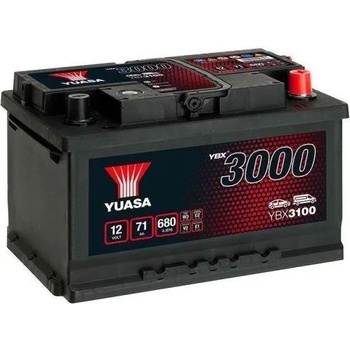 Image 1 of YUASA 3000 12V 71Ah 680A right+ (YBX3100)