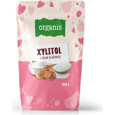 Organis Xylitol brezový cukor 1000 g