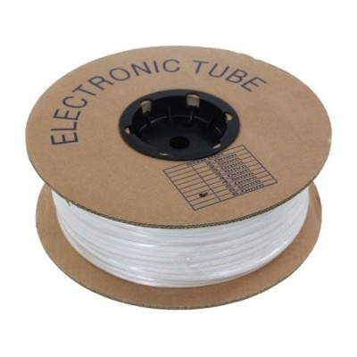 Popisovací smršťovací bužírka 2:1, bezhalog., samozháš., průměr 12,7/6,4mm, UL, bílá, plochá, 100m – Hledejceny.cz