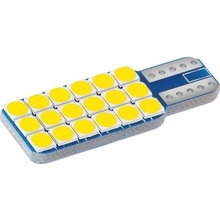 LEDAutozarovky.cz T10 W5W - 18x SMD 3030 12V 3W bílá