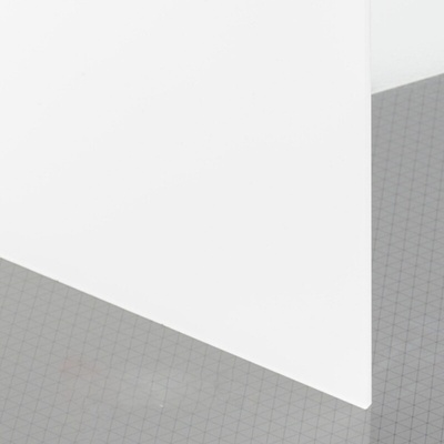 Evonik Plexiglas Satinice DC Pískované plexisklo 15 mm 1520 x 2030 mm bílá snow 1 ks