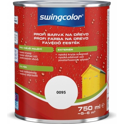 Swingcolor Profi Biely krycí email 0,75 l biela