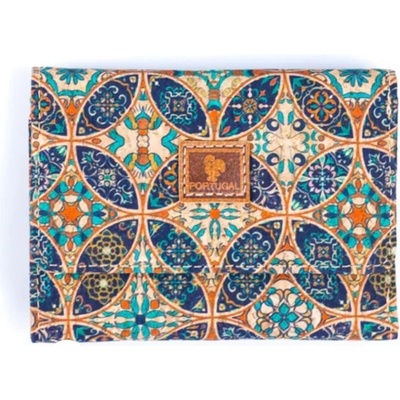 Dámska korková peňaženka Kruhy