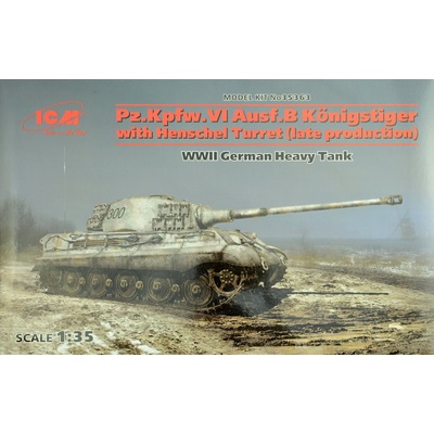 ICM Pz.Kpfw.VI Ausf.B Königstiger Henschel Turret 1:35