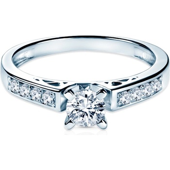 SAVICKI Годежен пръстен Savicki: бяло злато, диаманти