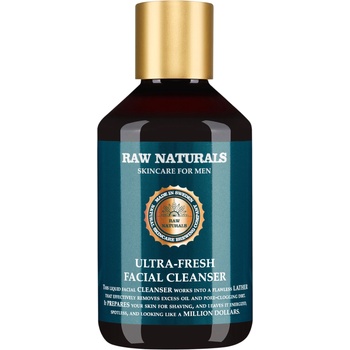 Raw Naturals Raw Naturals, Ultra-Fresh Facial Cleanser, Energizing, Cleansing Gel, For Face, 250 ml