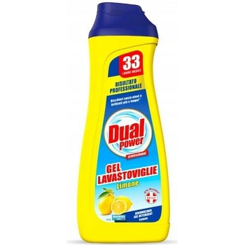 Dual Power All in1 Lemon Gél do umývačky riadu 660 ml