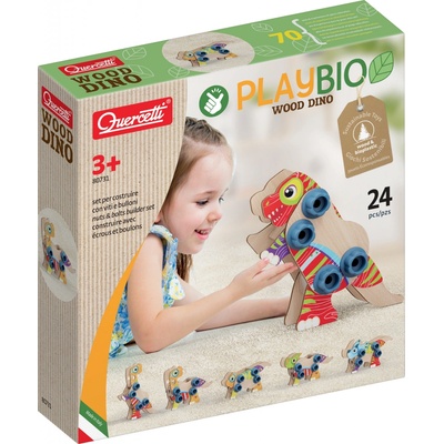 Quercetti 80731 PlayBio Wood Dino