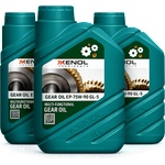 XENOL 3бр x 1л Трансмисионно масло xenol gear ep 75w90 gl-5 (gear ep 75w90 gl-5 3l)