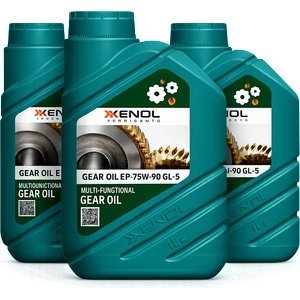 XENOL 3бр x 1л Трансмисионно масло xenol gear ep 75w90 gl-5 (gear ep 75w90 gl-5 3l)