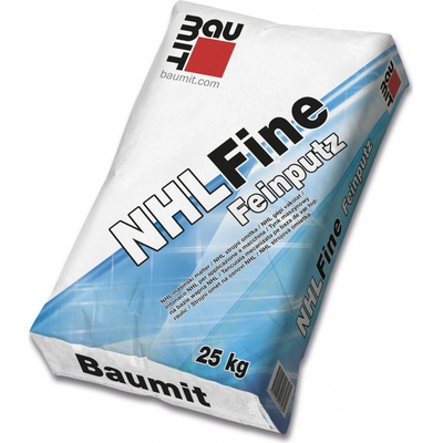 Baumit NHL Fine - štuková omítka pro exteriér a interiér - 25 kg balení 25 kg 1 ks