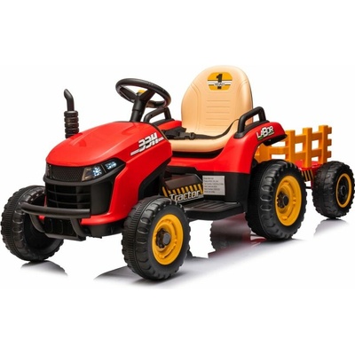 Mamido elektrický traktor BBH-030 s prívesom červená