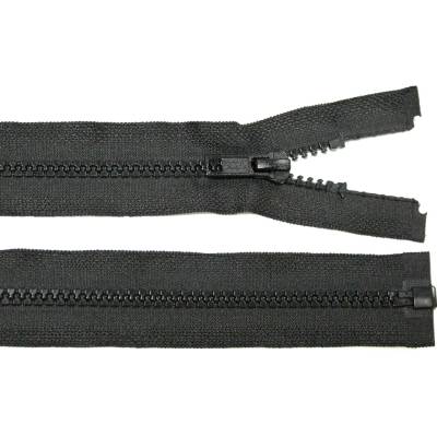 Kostěný zip no.5 rozepínací 80cm bundový color: 732 černá