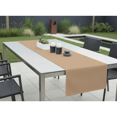 Mybesthome Venkovní běhoun ubrus Runner color 21 béžová 40x140 cm
