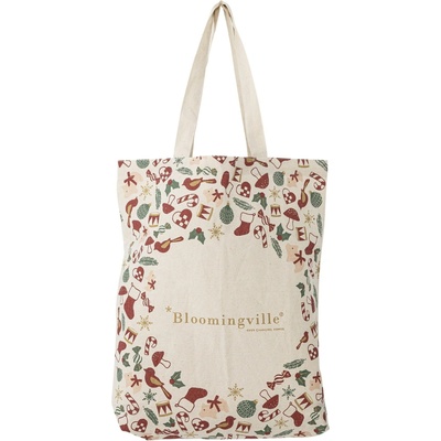 Bloomingville Plátenná vianočná taška Yule