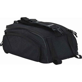 vidaXL Чанта за велосипед Черно 38 x 21 x 16 см Полиестер (42008083)