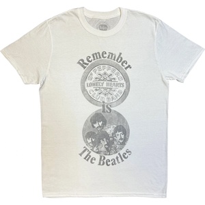 The Beatles Remember White L Риза (BEATTEE336MW03)