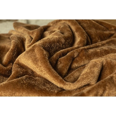 Polášek Holešov Metráž mikro oboustranné č.58 100% polyester Hnědá Mikro š.205 DEKA Velikost: Mikro š.205 DEKA, Materiál: 100% polyester, Barva: Hnědá