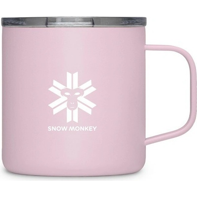 Snow Monkey Termohrnček Booster 300 ml ružová