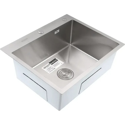 Böhm Кухненска мивка BOHM BH6050S Satin SUS304 600×500×215 мм (16976)