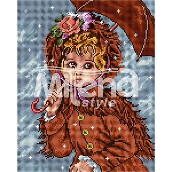 Milena Style Тина - гоблен със схема конци dmc 1: 1