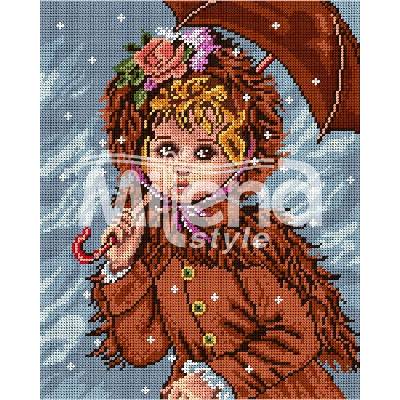 Milena Style Тина - гоблен със схема конци dmc 1: 1