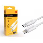 Kodak Кабел USB-C - USB-C Kodak Charging and Sync Cable For Android 5V/2A , 1м Бял 30425972 (30425972)