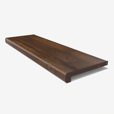 Vnitřní parapet dřevotřískový 580x40 mm, Tmavý dub