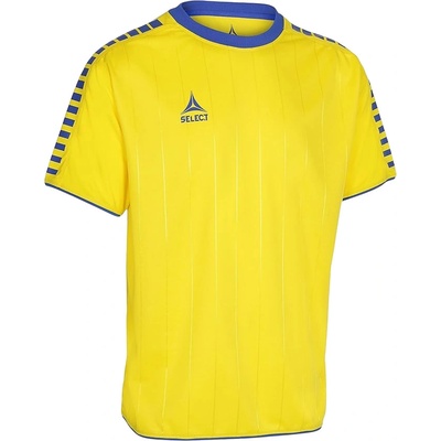 Select Argentina jersey shorts sleeve žltá