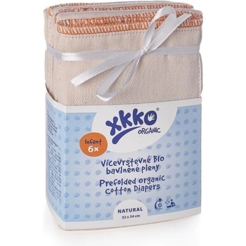 Kikko XKKO Vícevrstvé plenky Organic Infant Natural