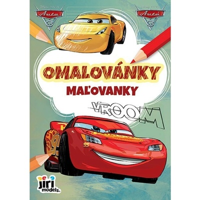 Jiri Models Omalovánky A5 Auta 4821-1