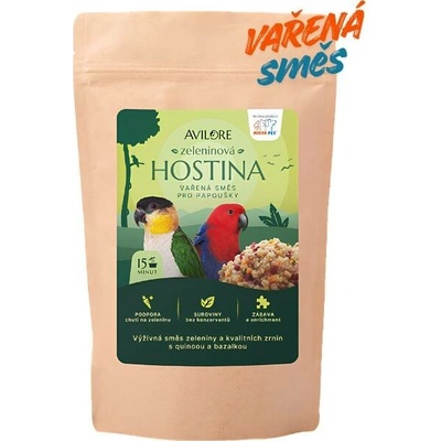 Hostina Zeleninová Vařená směs pro papoušky 400 g